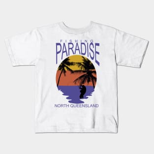 Fishing Paradise North Queensland Kids T-Shirt